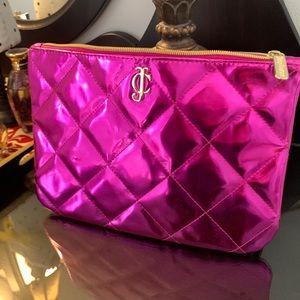 Juicy Couture hot pink clutch